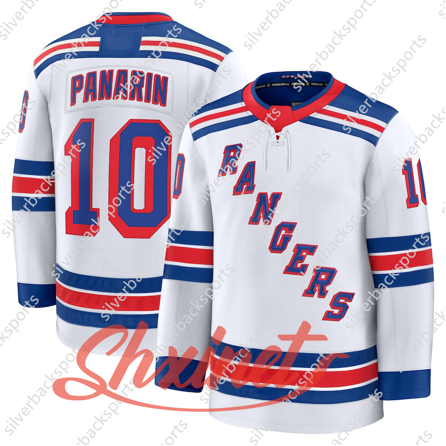 Rempe 2025-26 Hockey Jersey Shesterkin Panarin Kreider Fox Miller Trocheck Lafreniere Zibanejads Gretzky Custom Double-Reinforced Stitching