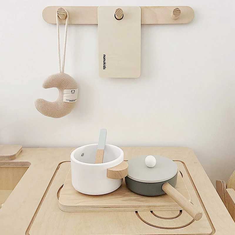 Kids Pretend Play House Toy Childrens House Kitchen Toys Fruits Toy Set Boys Girls Simulated Cooking Early Education C250922