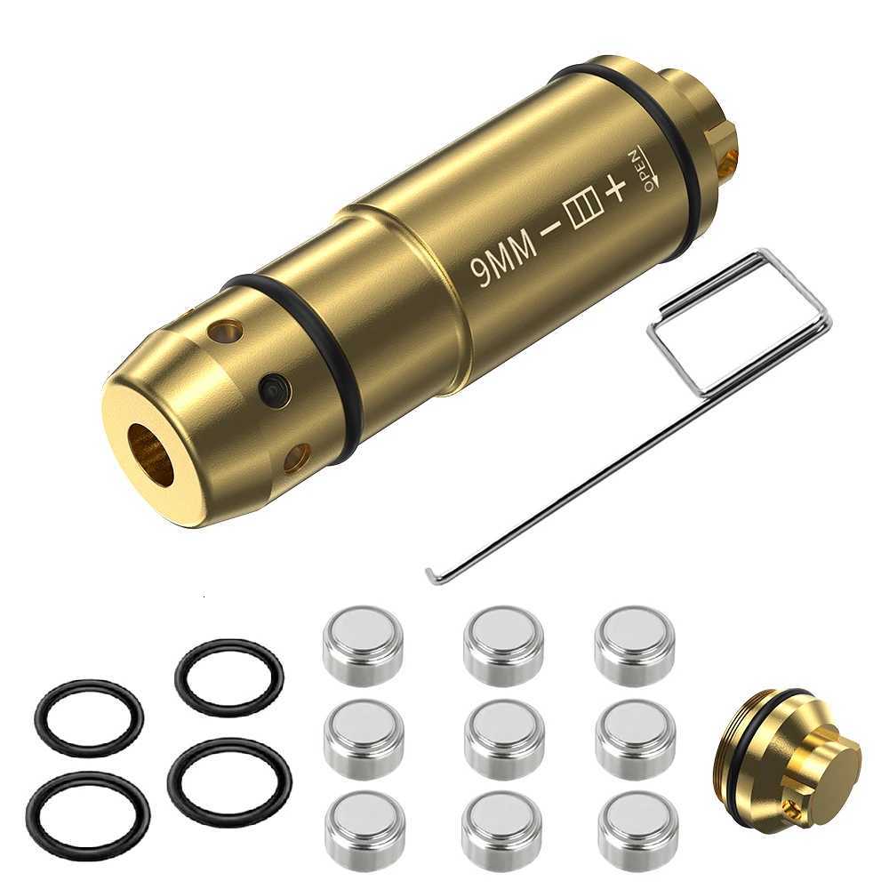 9mmlonglink laser training cartridge Red Dot Laser Training Bullet Dry Fire Laser Trainer Cartridge Tactical Laser Bullet X250922