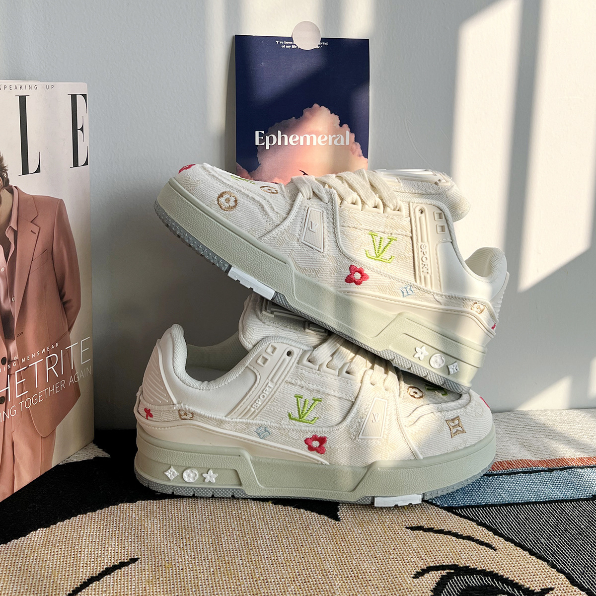 free shipping designer shoes Versatile trendy shoes new height increasing outdoor couple casual shoes for men and women black pink grey blue