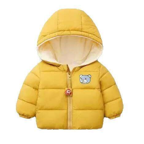 Children Kids Winter Warm Baby Boy Girl Long Sleeve Hoodie Jacket Outerwear Down Coat Clothes NEW J250625