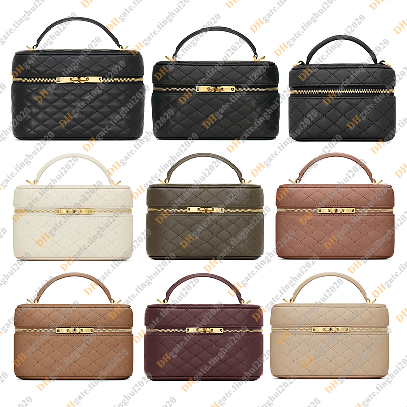 Ladies Fashion Designe Luxury Lambskin Gaby Vanity Bag Tote Handbag Shoulder Bag Crossbody Top Handbag Bag TOP Mirror Quality 766731 819285 851572 3 Size Pouch Purse
