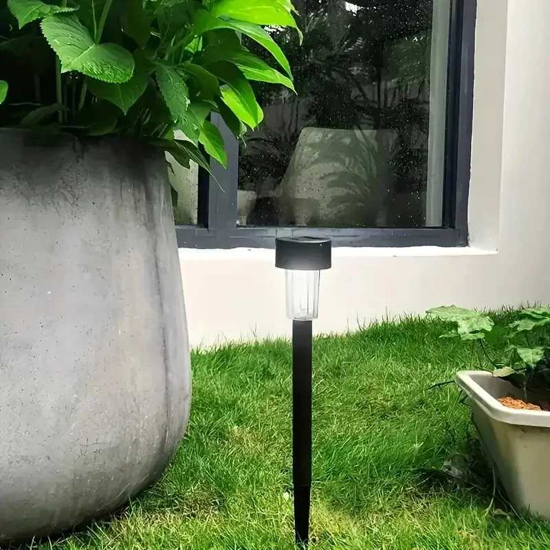 12 Pack solar powered small tube Light and light is suitable for courtyard garden lawndecoration landscape 20mah C250922
