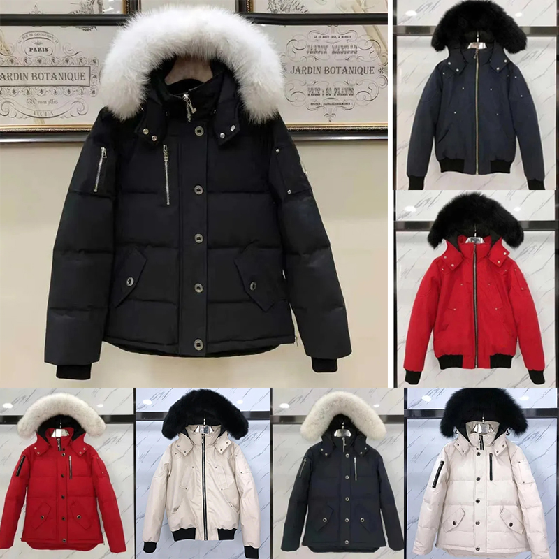 Moose puffer Jacket knucklecoat men Canada Winter Down Jackets outdoor mooseknukles woman coats windproof overcoat Waterproof snow proof puffer Thick Jacket S-2XL