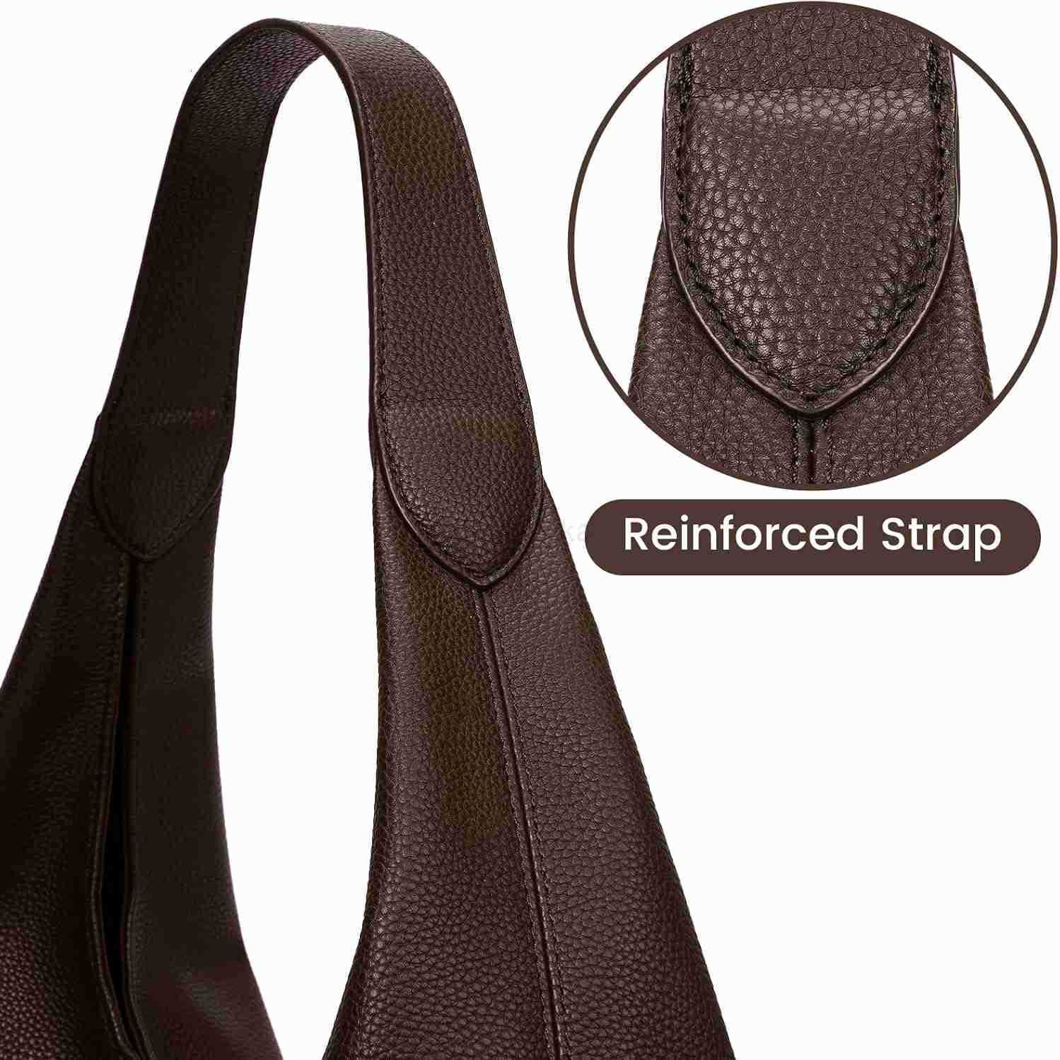 Slouchy Hobo Bag Vegan Leather Tote Bag for Women Burgundy Work Tote Bag College Hobo Handbag Red Shoulder Bag Z250922