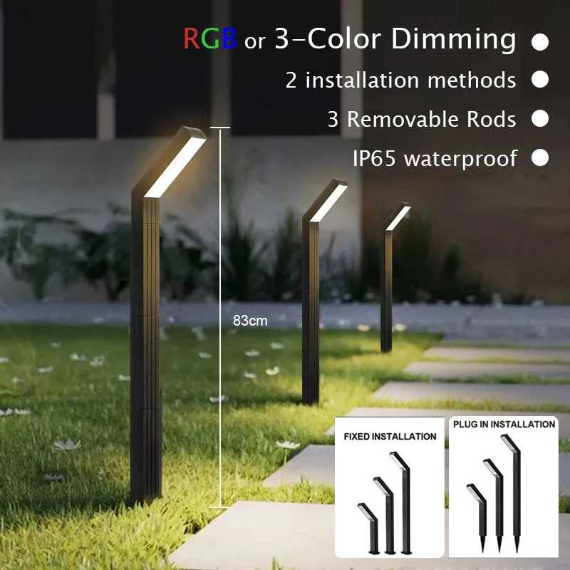 Solar Pathway Lights Outdoor Bright Solar Light IP65Waterproof Solar Powered Garden Lamp for Outside Walkway Patio Path Driveway C250922