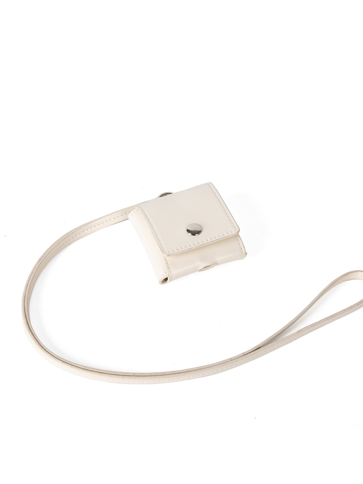 Korean-Style Exquisite And Mini Coin Purse 2025 New Style Solid Color Casual Personality Versatile Neck-Hanging Small Bag