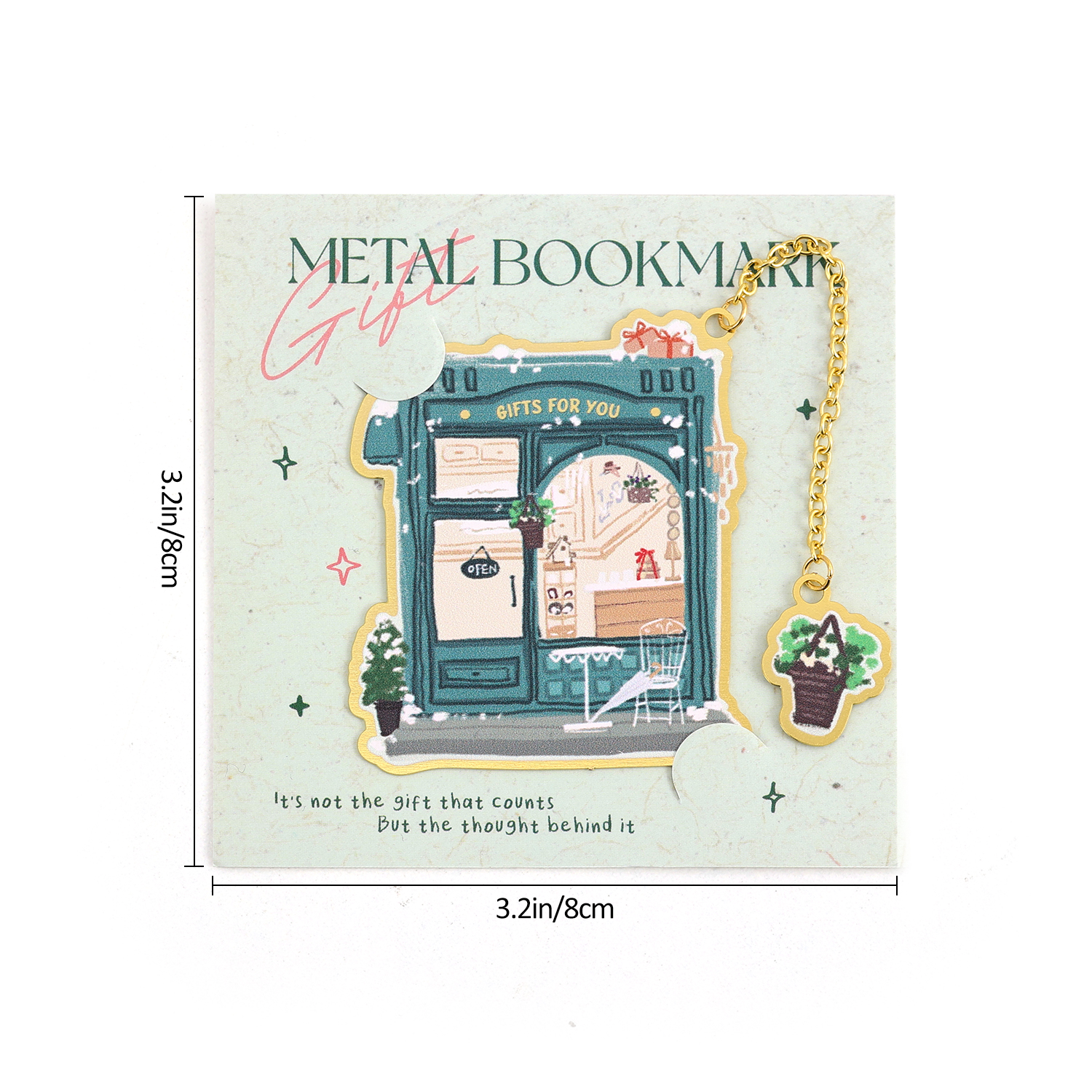 Retro Bookmarker with Rustic Charm - Perfect Gift Idea for Students & Adults