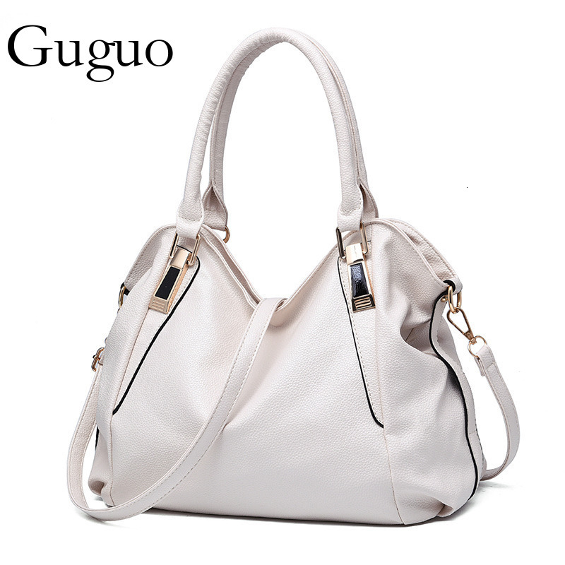 Guguo Designer Bag Manufacturer 2025 Fashion Soft Leather Handbag Large Capacity Women's Bag For Middle-aged Women Luxury Bag Shoulder Crossbody 