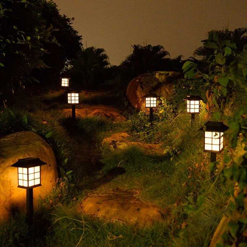 LED Solar Lawn Light Outdoor IP65 Waterproof Path Light Garden Road Lawn Courtyard Decoration Landscape Lighting Fixtures C250922