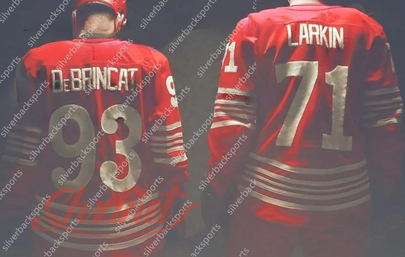Personalized Custom 2025-26 Centennial Hockey Jersey Lucas Raymond Alex DeBrincat Patrick Kane Copp Moritz Seider Cam Talbot Marco Kasper