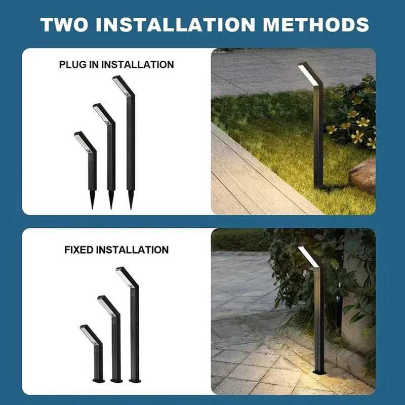Solar Pathway Lights Outdoor Bright Solar Light IP65Waterproof Solar Powered Garden Lamp for Outside Walkway Patio Path Driveway C250922