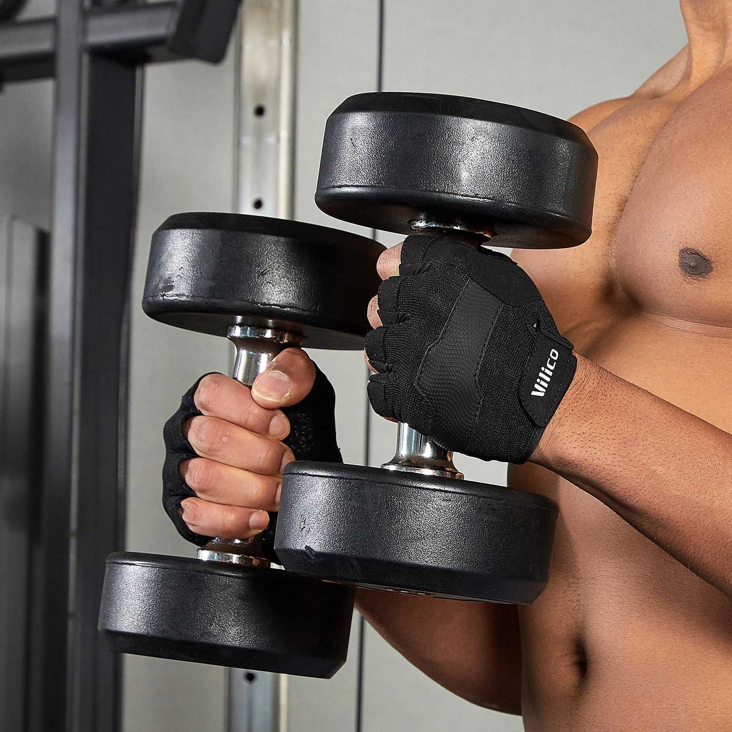 Half Finger Gloves Gym Fitness AntiSlip Women Men Gel Pad Gloves Gym Cycling Fingerless Gloves Bicycle Accessories J250922