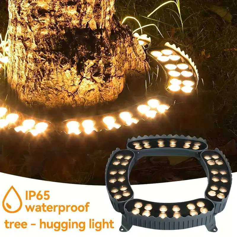 Outdoor LED Lawn Spotlights RGB Tree Holding Light IP65 Waterproof Landscape Lighting Lamp for Garden Path Large Tree Decor Lamp C250922