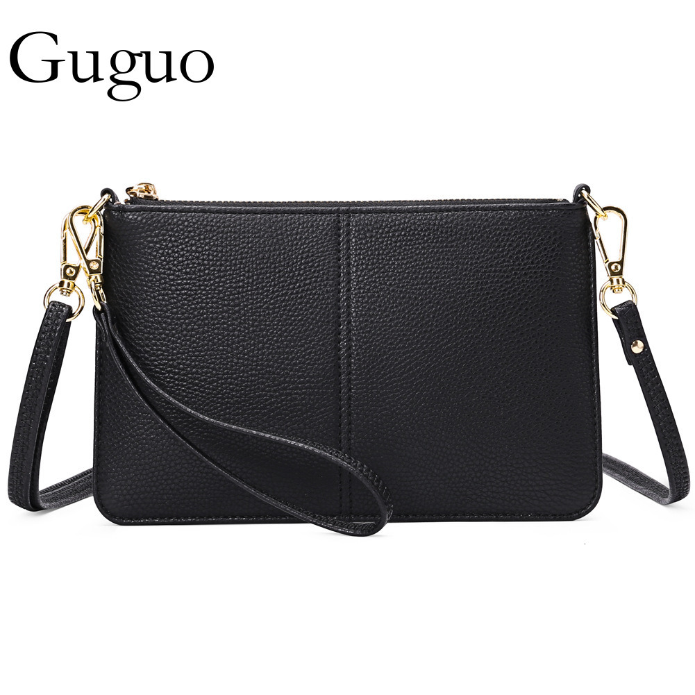 Guguo Designer Bag Women's Clutch Bag 2025 New Simple Casual Single Shoulder Luxury Bag Crossbody Bag PU Phone Bag In Stock One Piece Dropshippin