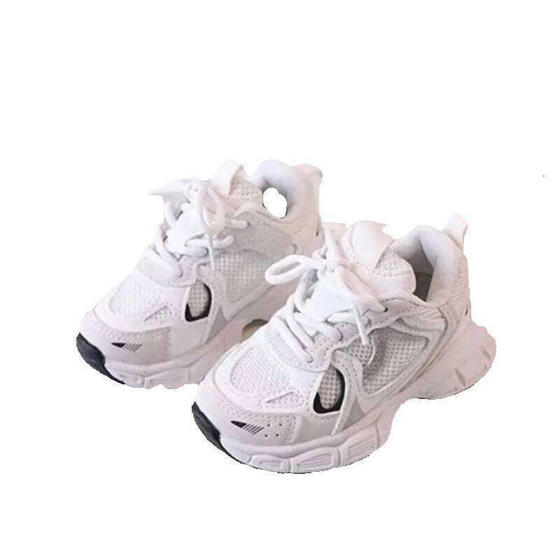 Children Tennis Versatile Non-slip White Sneakers for Kids Girls Fashion Causal Breathable Toddlers Boys Sports Shoes HotXJ250311 J250625 J2