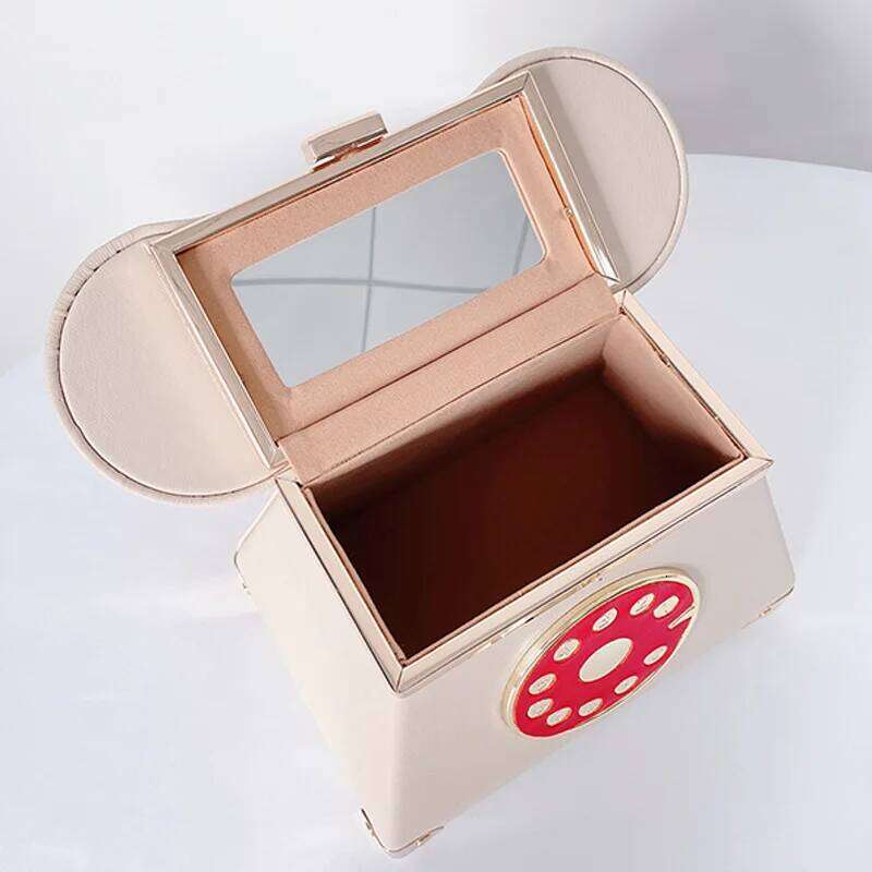 Designer Luxury Handle Telephone Shaped Women Evening Handbags Designer Party Clutch Purse Chic Shoulder Bags Female Leather Crossbody Bag Totes