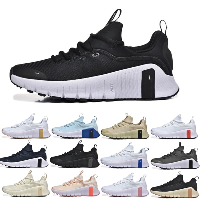 Designer Metcon 6 Marathon Running Shoes Womens Mens Trainers Black Pink Oxford Sail Monarch White Denim Turquoise Jogging Outdoor Sneakers Sports size 36-45