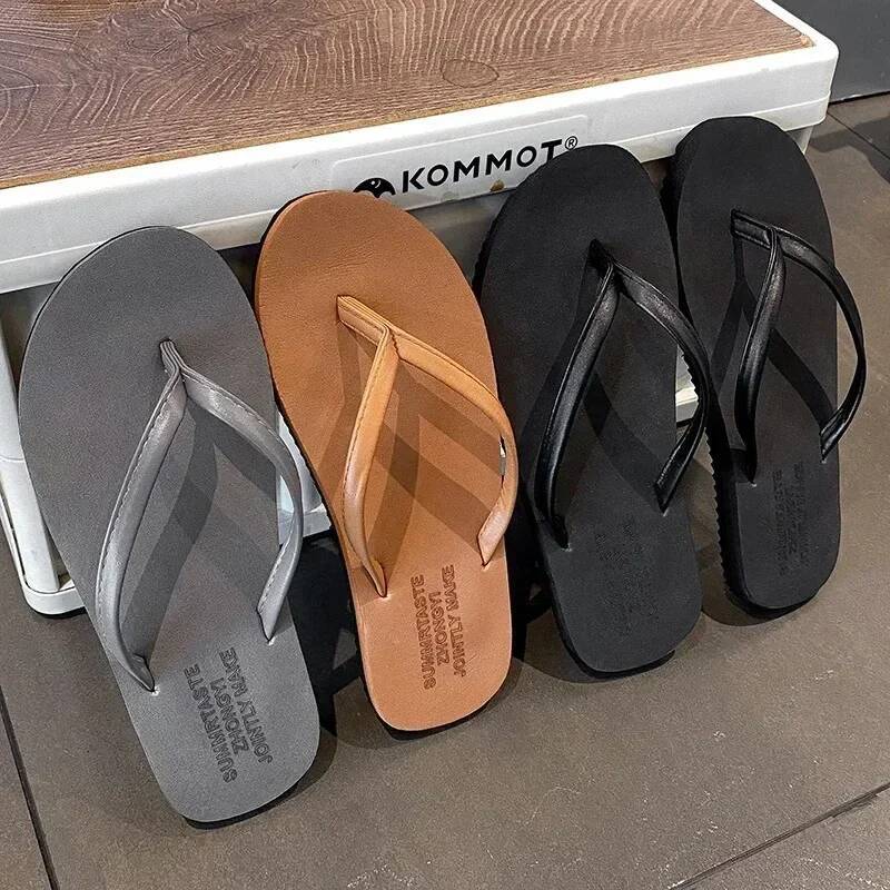 Women's Non-Slip Summer Flip Flops - Beach/Outdoor Casual Sandals, Fashion Slippers for Ladies, Comfortable Holiday Footwear ddmythur