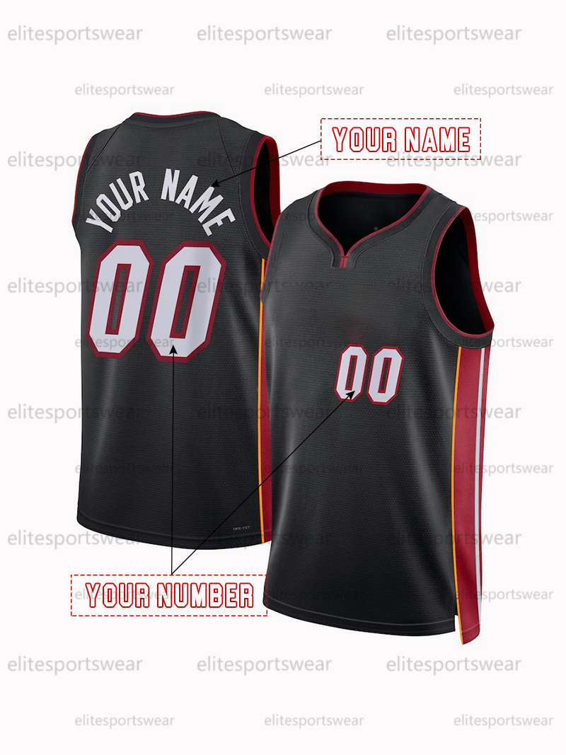 13 Adebayo Basketball Jerseys Jaquez Jr. Fontecchio Herro Jakucionis Larsson Custom Jersey Sweatshirt - Embroidered