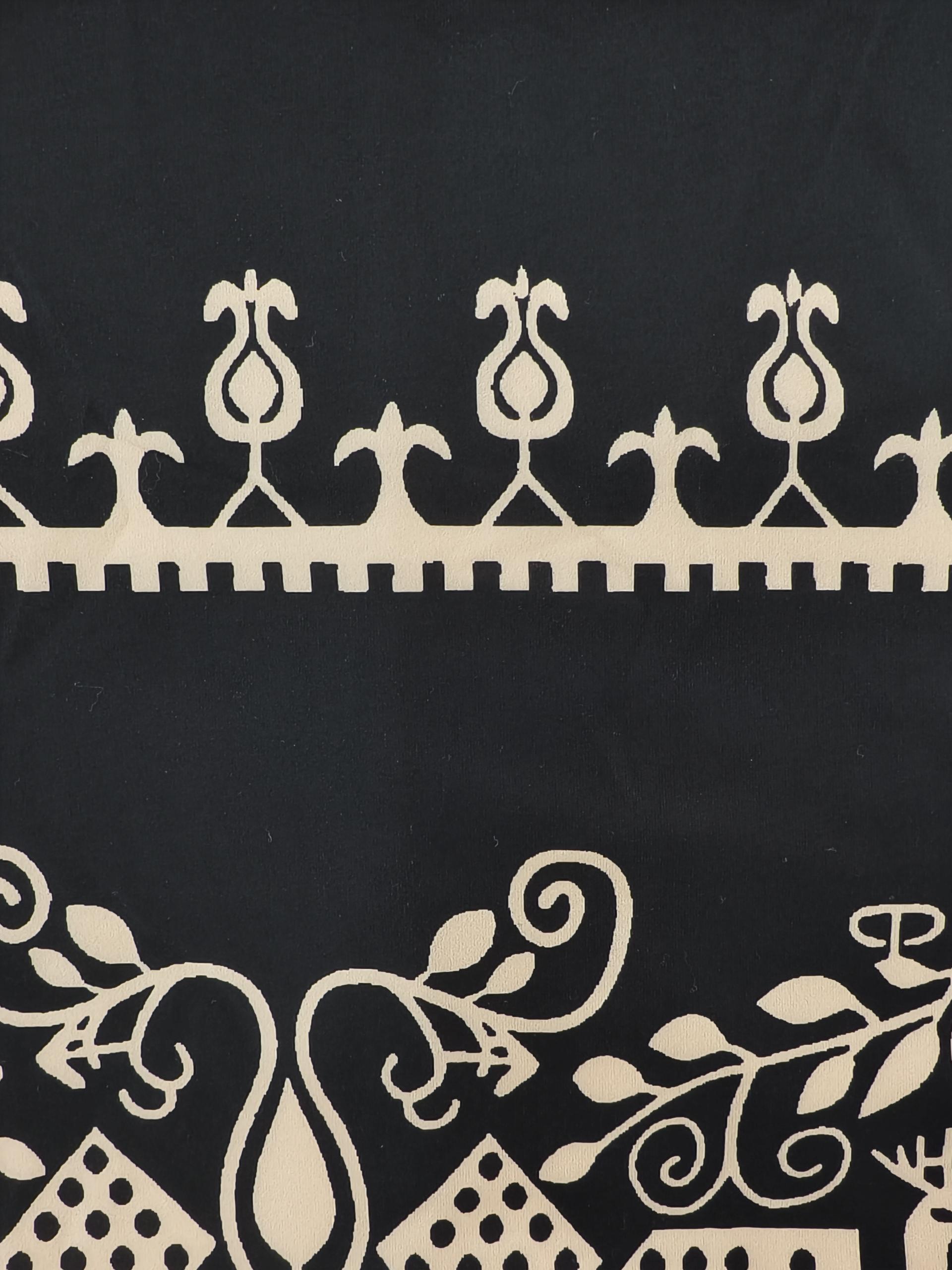 Autumn All Over Print V-Neck Fold Pleated Mini Dress YL25278