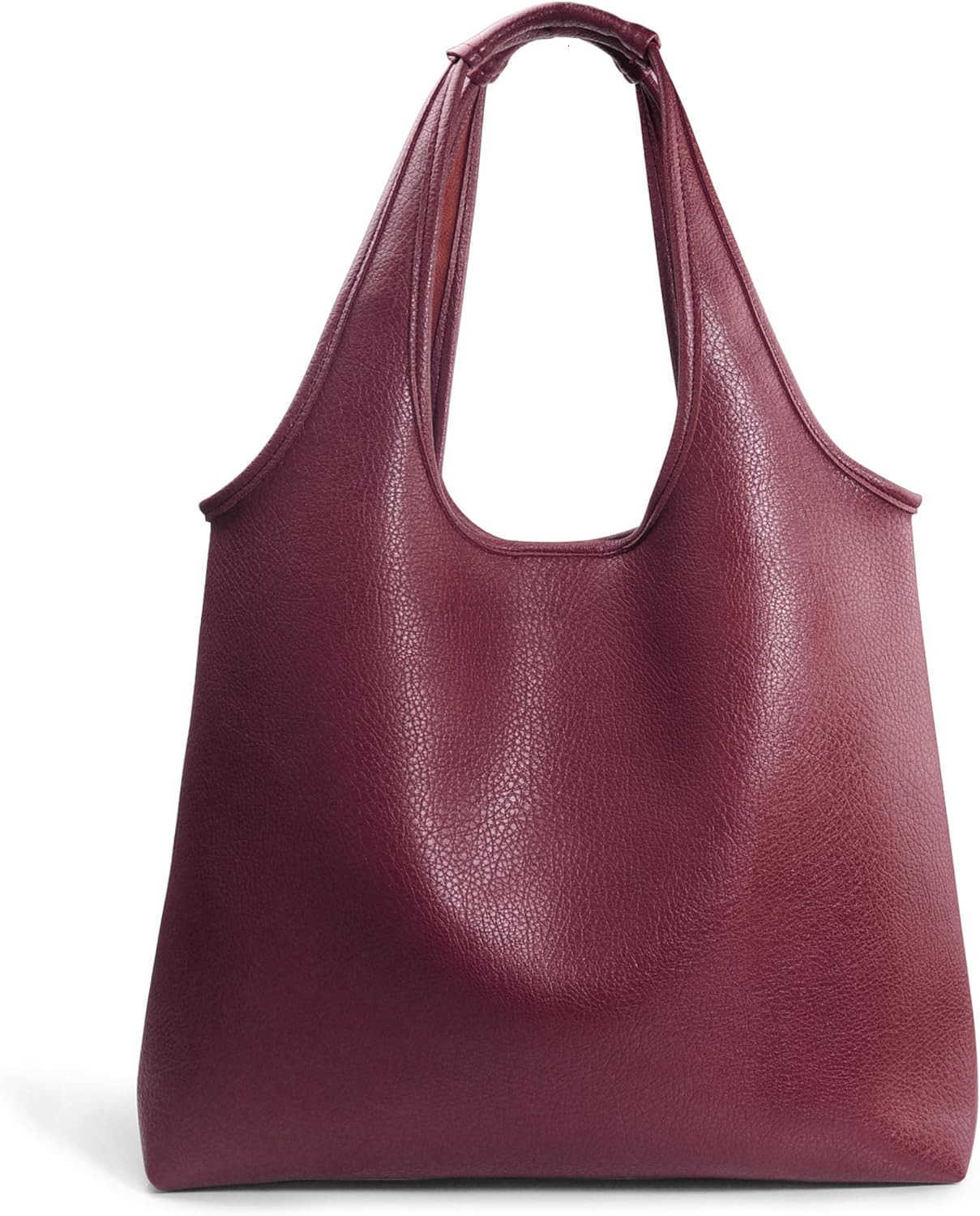 Womens Hobo Bag Soft Vegan Leather Tote Oversized Slouchy Handbag for ShoppingWeekenderWork Z250922