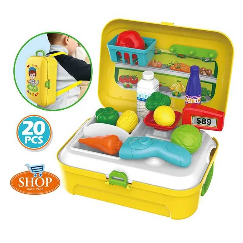 Hot Baby Miniature Kitchen Plastic Pretend Play Food Doctor Children Toys with Music Light Kids Cooking Toy Set for Girls Games C250922