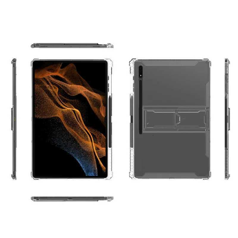 TPU Case For Galaxy Tab S10 Lite S9 FE 109 S8 S7 11 FE Plus 124 Ultra 146 inch PC Stand Tablet Funda Cover Shell Z250922
