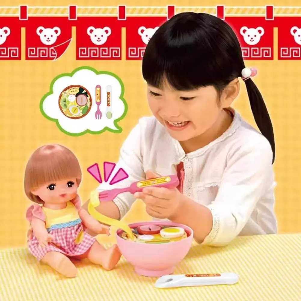 NEW Food Feeding Pudding Feeding Toy Little Bear Bento Food Platter Role Play Early Education Pretend Play House Toys C250922