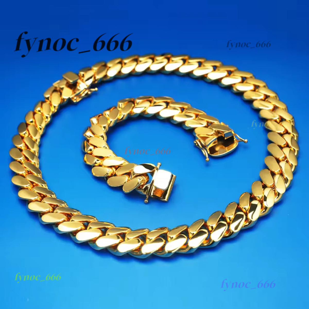 Wholesale Choker Miami Cuban Chain moissanite chain men necklace 14k Gold cuban link chain fashion jewelry necklaces