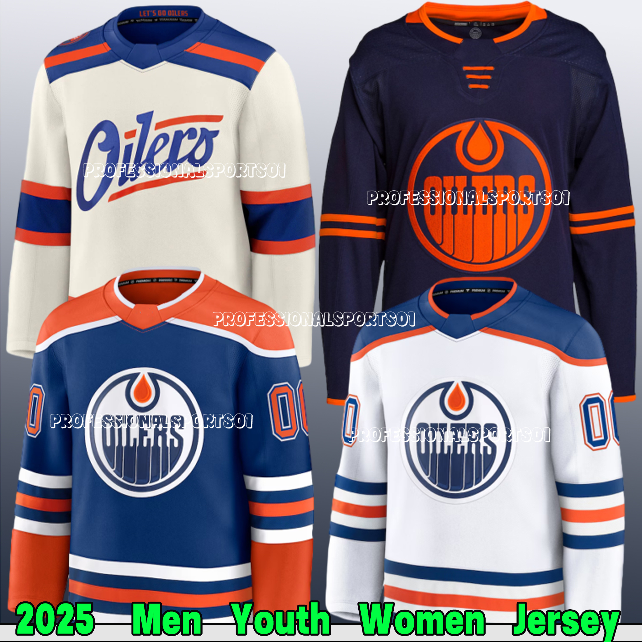 edmonton hockey jersey oilers jersey #97 McDavid C Leon Draisaitl Zach Hyman Patrick Kane Ryan Nugent-Hopkins Jersey 2025