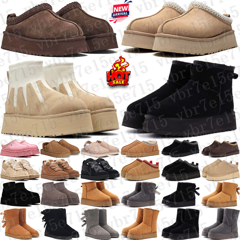 Designer uggssneaker uggbootas uggsplatform boots martin booties Lowmel australia tasman tazz Shoes mens womens winter Autumn bottes slippers platform