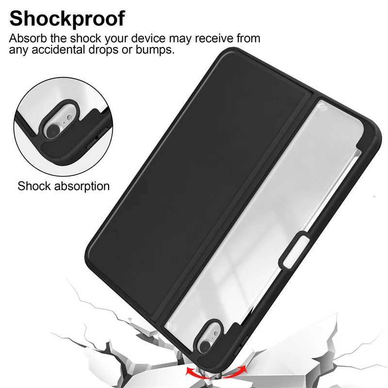 For iPad Pro 11 13 inch 2024 M4 Case iPad Air 11 13 129 4th 5th 109 Pencil Holder Cover iPad 10th 102 9th 8th 7th Funda Z250922