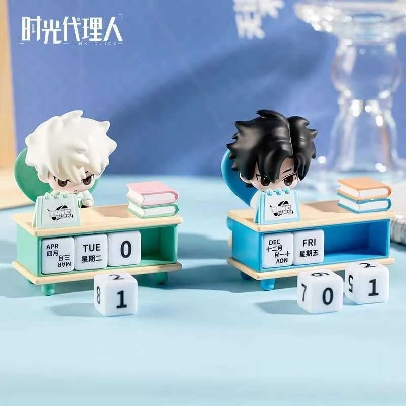 Original Link Click Desk Calendar Lucas Charles Anime Figure Model Decoration Collection Kawaii Figurine Desk Friends Gifts Toys Z250922