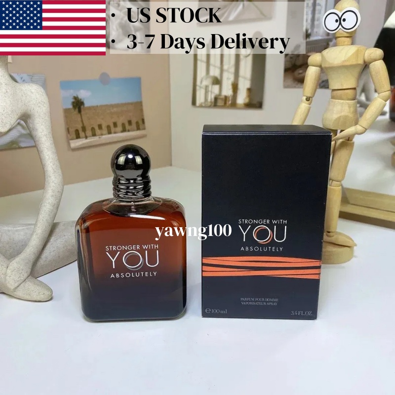 Brand Perfume Stronger with You Absolutely Intense Women Men Fragrance Eau De Parfum Man Cologne Mist High Quality 100ml EDP 3.3OZ Fast Ship