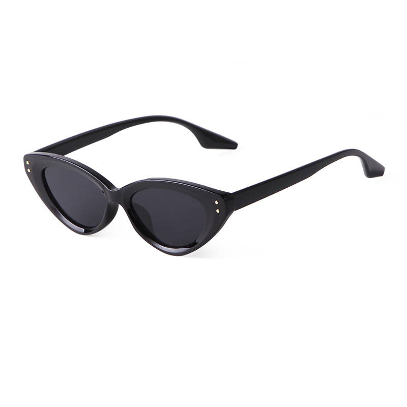 Luxurious Sunglasses Triangle Cat Eye Men Narrow Designer Sunglasses Versatile Frame Sun Glasses for Women Summer High-End Feel