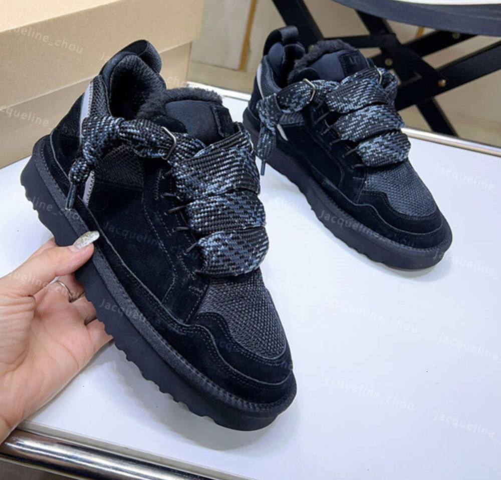 2025 Designer Tazz Tasman Lowmel Sand Trainer platform boot Australia snow boots women ankle booties sheepskin mens womens winter shoes fallow RTzq