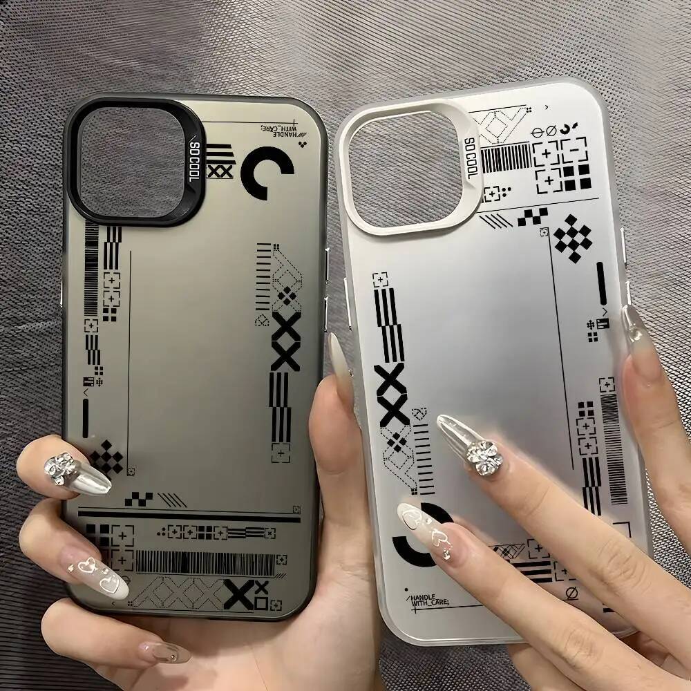 Game CS Skin Printstream Phone Case For iPhone 16 15 14 13 12 11 Plus Pro Max multicolor Aurora laser Shockproof Funda Cover