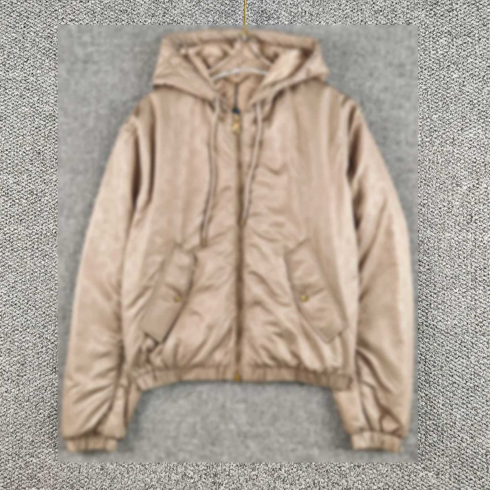 Men's Jackets Designer 2025 Autumn Winter New Hooded Letter Embossed Loose Fashion Versatile Cotton Jacket Unisex O15A