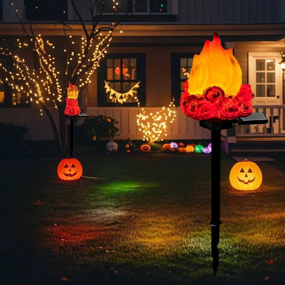 Halloween Owl Solar Garden Stake Light Waterproof Solar Energy Owl Light for Garden Patio Yard Lawn Walkway Decoration C250922