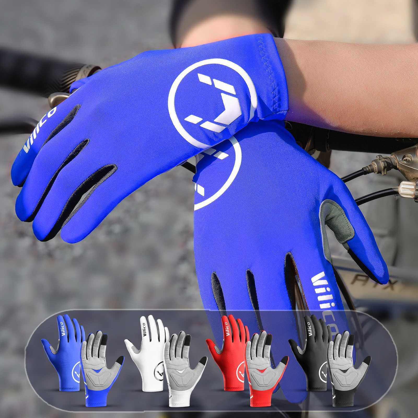 1 Pair Breaking Wind Cycling Gloves Antislip Bicycle Mittens Racing Road Bike Glove MTB Biciclet Guantes Ciclismo J250922