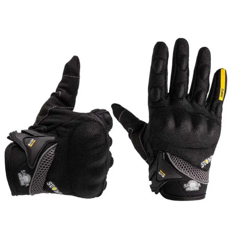 SUOMY NEW Motorcycle Gloves Green Motocross Racing gloves Full Finger Cycling guantes moto Motorbike Summer luvas da motocicleta J2509221