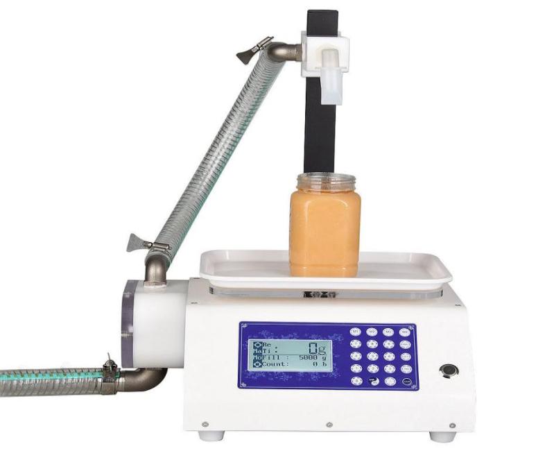 Smart Honey Filling Machine Food Grade Automatic and Manual Weighing Paste Honey Filling Machine Peristaltic Pump Viscous8301134