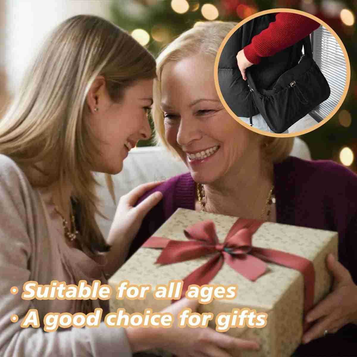 Nylon Crescent Bag Hobo Handbags Ruched Shoulder Bag Adjustable Strap Lightweight Casual Sling Bag Travel Tote Bags for Women Z250922