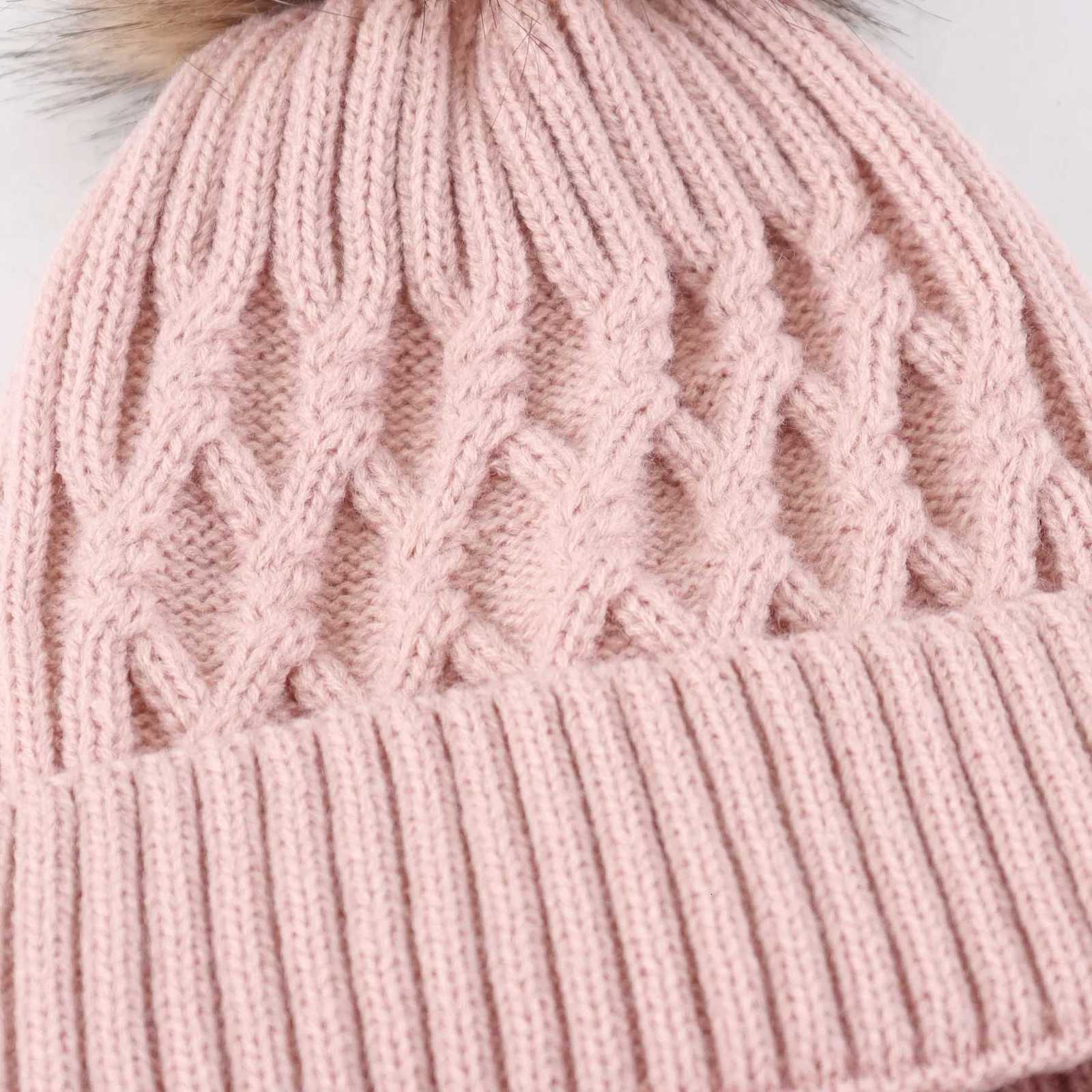 Baby Toddler Warm Earfl Beanie Kids Boys Girls Winter Fleece Li Knitted Hat Y250920