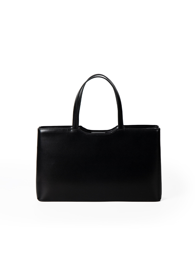 2025 Korean-Style Niche Design Minimalist Women's Handbag With Multiple Compartments High-Grade Texture Versatile Large-Capacity Tote Bag