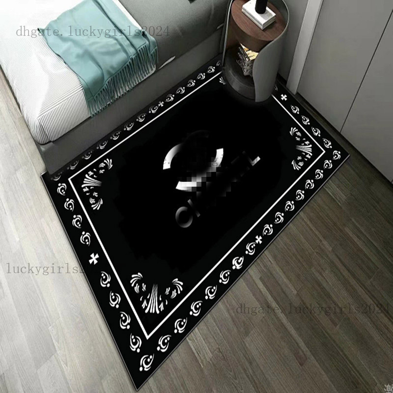 H -shaped horse rugs trendy brand living room carpet bedroom checkroom door mat floor mats luxury letters hallway rug