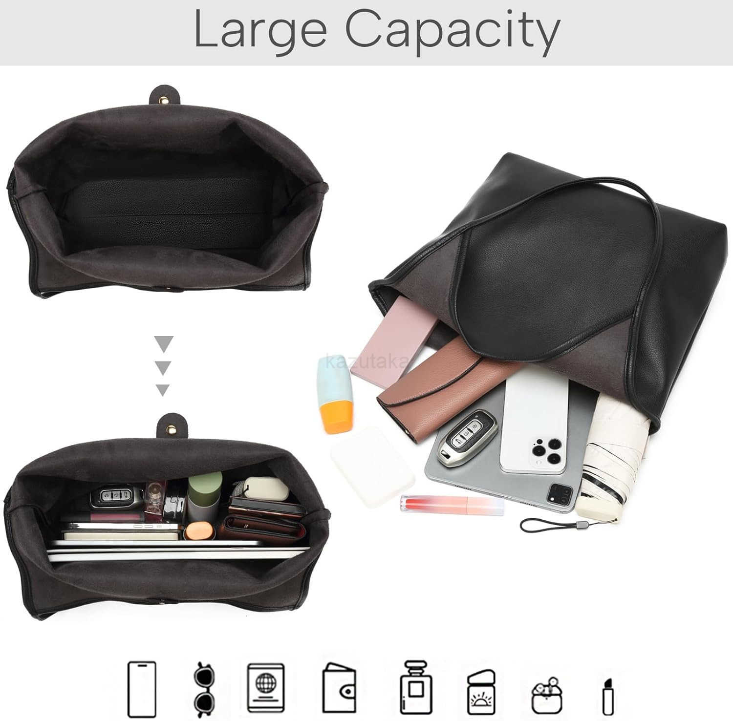 Purse for Women Soft Slouchy Hobo Shoulder Bag Designer Ladies Large Leather Everyday Handle Handbag Z250922