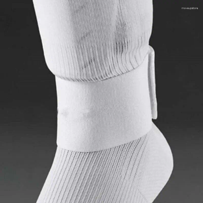 Knee Pads 2/4Pcs Shin Guard Fixed Bandage Tape Fastener Adjustable Elastic Shinguard Fixing Strap For Soccer Football Cycling Leg Pad