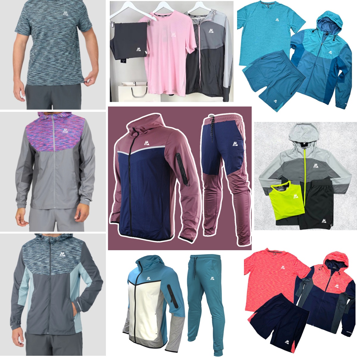 New montires tracksuit men Designer High quality casual 3-pices T-shirt shorts long sleeves with Logo outdoor Design sweatpants Slow jogging quick drying set